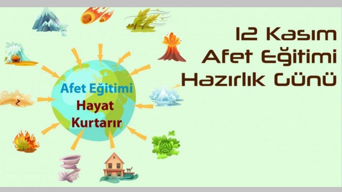 Afet eğitimi Hazırlık Günü Programı